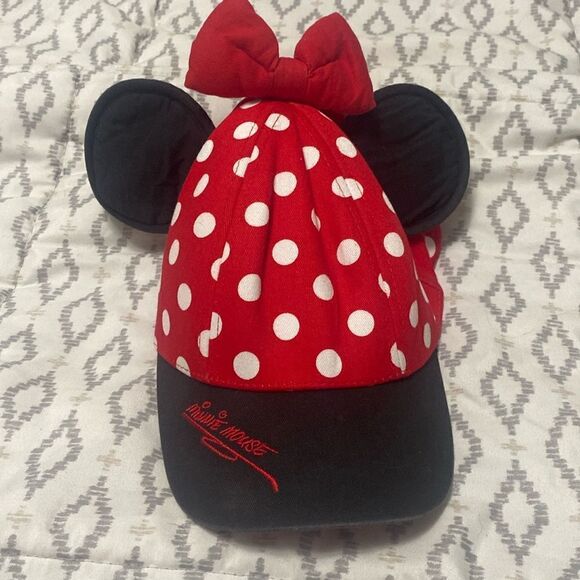 Disney parks authenticated, Minnie mouse snap back youths hat - Picture 1 of 4